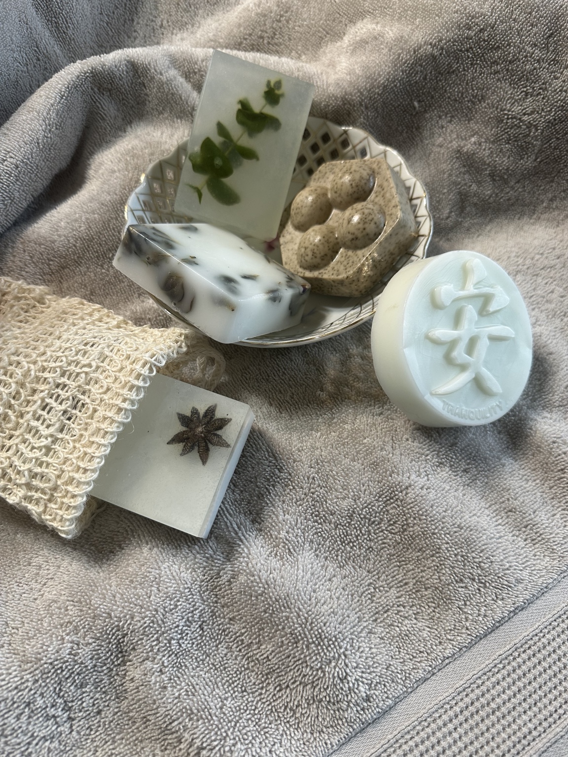Herbal natural soap